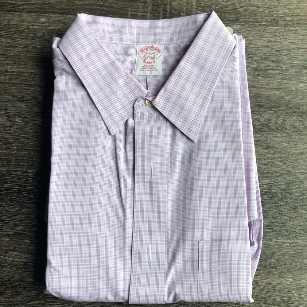 Brooks Brothers Classic Men’s Dress Shirt